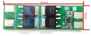 f_bd87f9db8f9e2b10138ea2efea7fab44.png PW7120 + PW4406A×4 2-Cell Li-ion Battery Charge-Discharge Protection Board Solution, Continuous 6A, Overcurrent Protection 14A, with Balancing Circuit